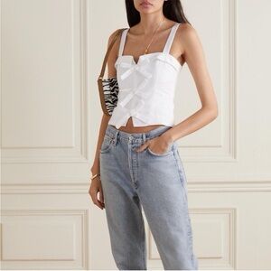 Reformation Sedgwick linen top - size 4